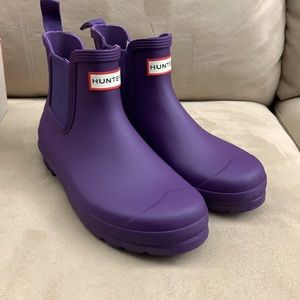 Hunter Chelsea Rain Boots - cavendish blue